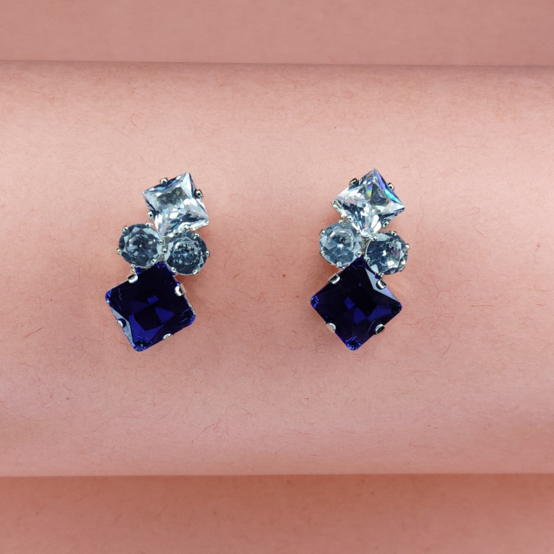 Dun’s Treasure Emerald Green Floral Stud Earrings