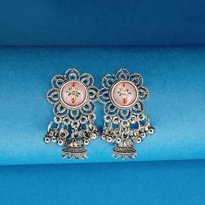 Dun’s Treasure Floral Boho Stud Earrings