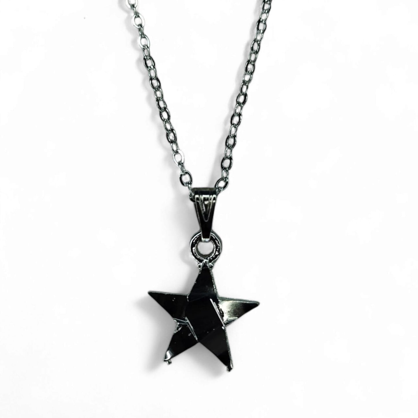 Silver Star Pendant – Dainty Celestial Necklace for Women & Girls