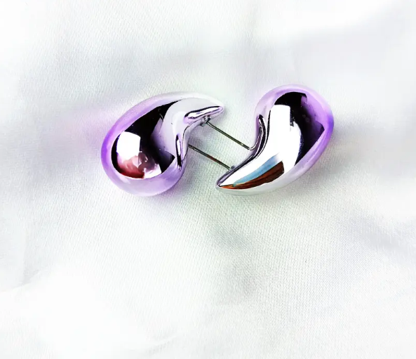 Dun’s Treasure Black Liquid Drop Earrings