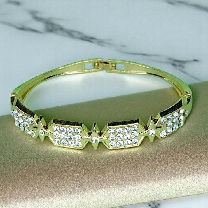 Dun’s Treasure Classic Gold Rhinestone Bracelet