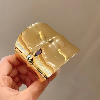 Gold Plated Cuff Bangle – Sleek & Elegant Adjustable Bracelet