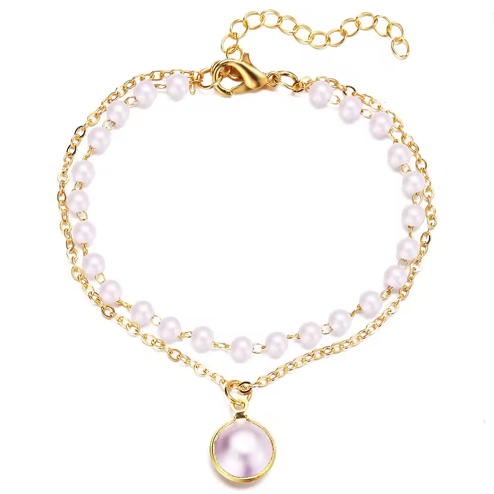Gold Pearl Bracelet – Elegant Wrist Jewelry for Women