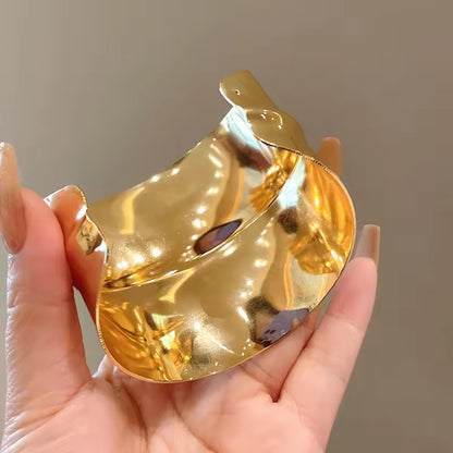 Gold Plated Cuff Bangle – Sleek & Elegant Adjustable Bracelet
