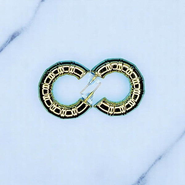 Dun’s Treasure Antique Gold Hoop Earrings