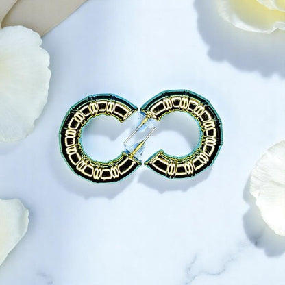Dun’s Treasure Antique Gold Hoop Earrings