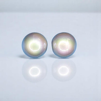 Dun’s Treasure Silver Pearl Stud Earrings